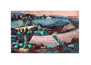View near Radda, Milton Glaser Screen Print