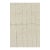Rug & Kilim’s Contemporary Rug in White With High-Low Geometric Patterns For Sale