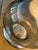 Mid-Century Modern Vintage Italian Smoked Glass and Chrome Table Lamp, 1980s For Sale - Image 3 of 18