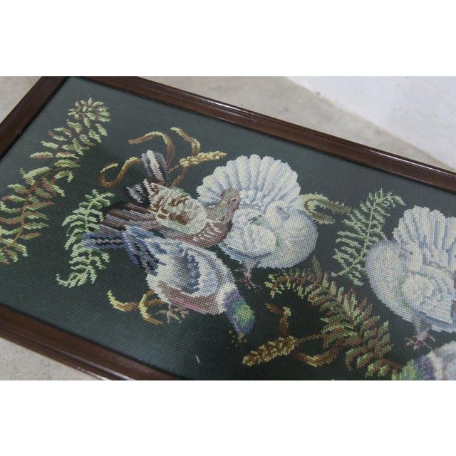 Needlewoman Coffee Table with Glass, London, 1940s For Sale - Image 14 of 18