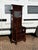 Brown Oak Coat Stand and Bench with Mirror, 1930s For Sale - Image 8 of 9