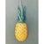 Yellow Vintage Metal Pineapple Pendant Light For Sale - Image 8 of 12