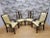 Vintage Hollywood Regency Asian Style Dining Chairs by Karges - Set of 4 For Sale - Image 10 of 11