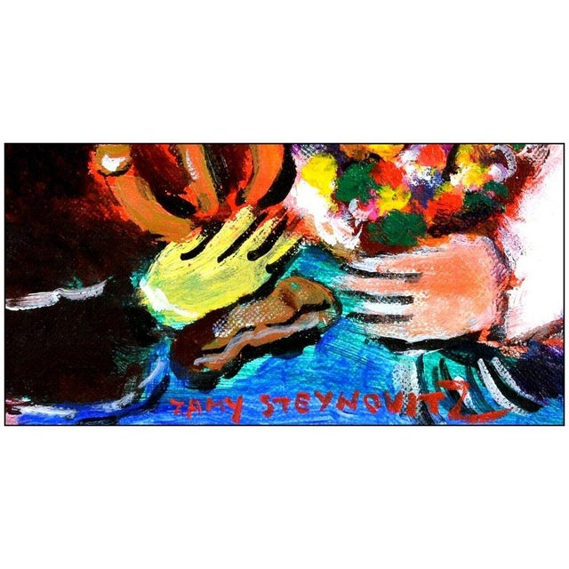 Contemporary Late 20th Century A Romantic Night, Zamy Steynovitz For Sale - Image 3 of 4