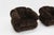 Textile Vintage Italian Chairs in Brown Velvet, 1970s, Set of 2 For Sale - Image 7 of 13