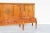 Wood Art Deco Sideboard With Intricate Wood Inlay, Romania, 1940s For Sale - Image 7 of 12