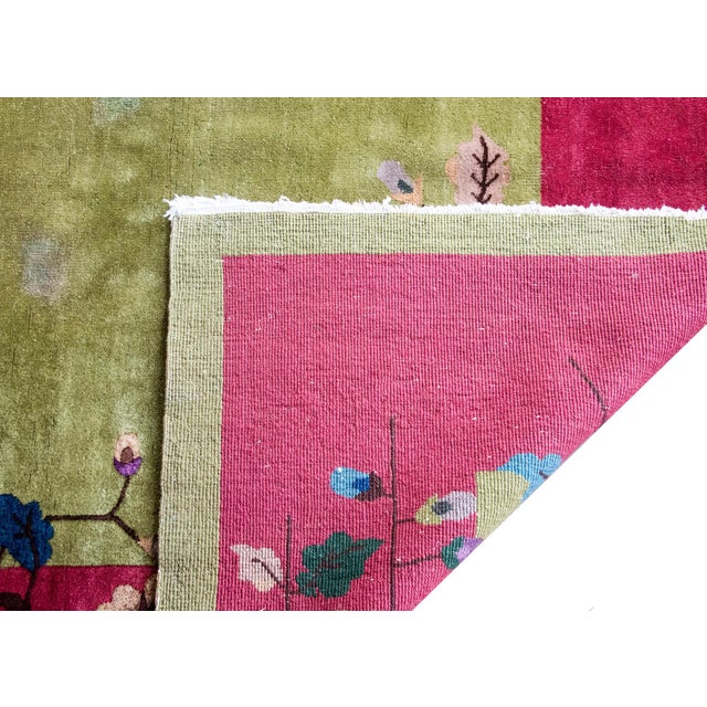 Art Deco Early 20th Century Chinese Art Deco Rug For Sale - Image 3 of 14