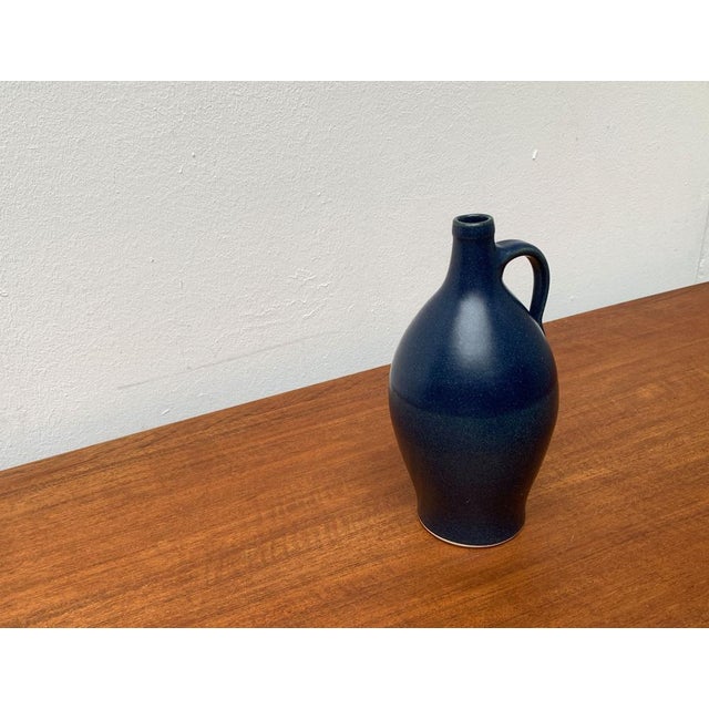 Vintage German Ceramic Jug by Pino Horst Pint for Satemin Pottery, in Very Good conditions. Designed 1970 to 1979 This...