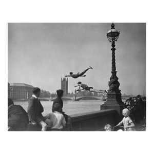 'Thames Divers' Unframed Archival Pigment Print