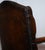 Chesterfield Director's Chair in Cigar Brown Leather For Sale - Image 12 of 14