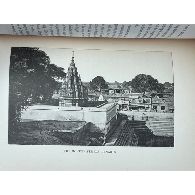 Rare Antique Victorian Leather Spine Book the Queen’s Empire Author Inscribed Illustrated India Travel History British Empire For Sale - Image 13 of 15