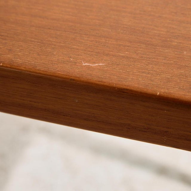 Teak Model 163 Nesting Tables by Severin Hansen for Haslev Møbelfabrik, 1960s, Set of 3 For Sale - Image 11 of 16