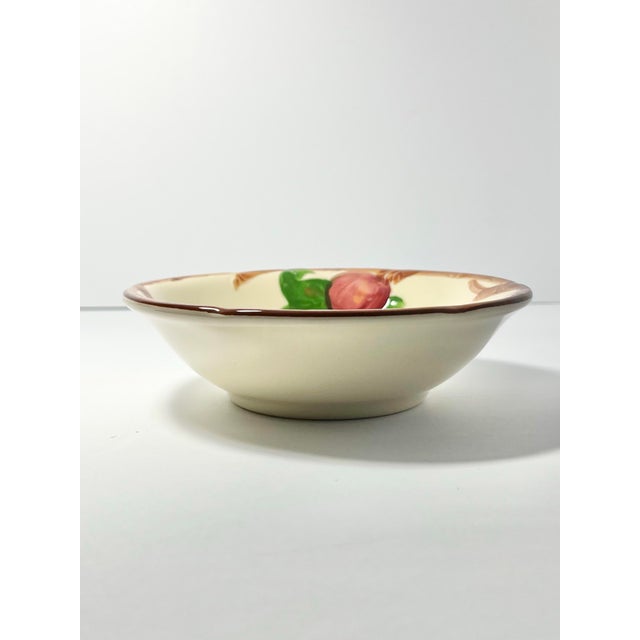Franciscan China 1970s Franciscan “Apple” Set of 8 Coupe Cereal Bowls For Sale - Image 4 of 7