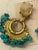Turquoise Fun Earrings For Sale - Image 4 of 5
