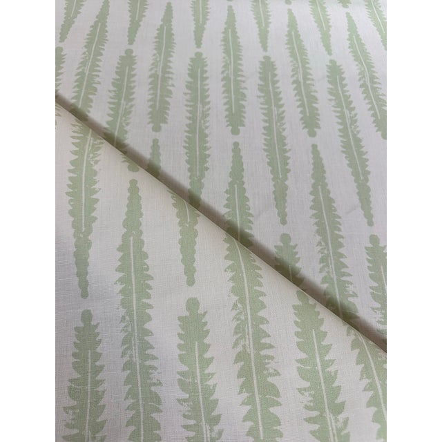 Textile Schumacher X Molly Mahon Fern Fabric 2 Yards For Sale - Image 7 of 7