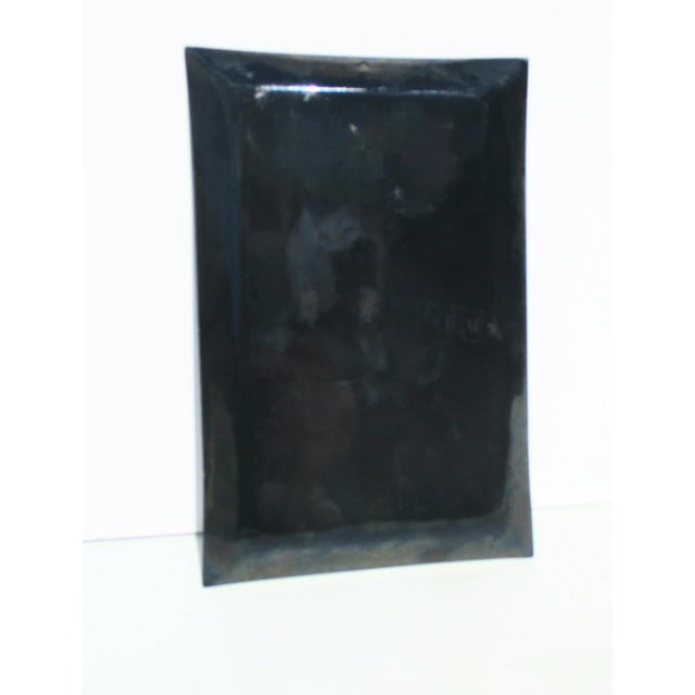 Artisan Enamel Desk Tray For Sale - Image 4 of 6