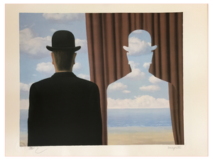 After René Magritte, Decalcomania, Lithograph