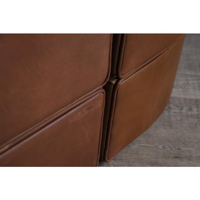 DS 15 Modular Sofa in Leather from de Sede, Switzerland, 1970s, Set of 11 For Sale - Image 13 of 14