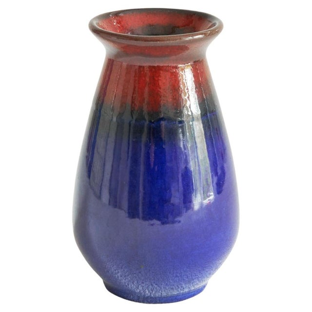 Ceramic Mid-Century Studio Pottery Vase attributed to Jasba Keramik, 1960s, 1950s For Sale - Image 7 of 7