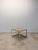 Modern Mitchell Gold + Bob Williams Travertine and Brass / Bronze Side Table For Sale - Image 3 of 12