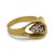 1970s Vintage Diamond 14k Yellow Gold Ring, Size 11.5 For Sale - Image 5 of 7