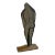 "Lost in Thought" Contemporary Minimalist Figurative Steel Mesh Sculpture by Donald Kolberg For Sale