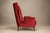 Giuseppe Scapinelli Armchair in Hardwood & Ruby Cotton Velvet, Brazil, 1956 For Sale - Image 16 of 18