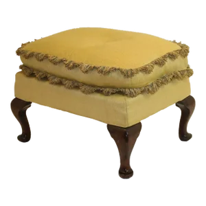 Queen Ann Ottoman Foot Stool, Circa 1920s