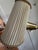 Mid-Century Modern Vintage Mid Century Brass and Red Floor Lamp W/3 Fabric Shades For Sale - Image 3 of 6