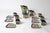 Espresso Service with Stone Age Painting for 6 from Lascaux, France 1960s, Set of 15 For Sale - Image 6 of 12