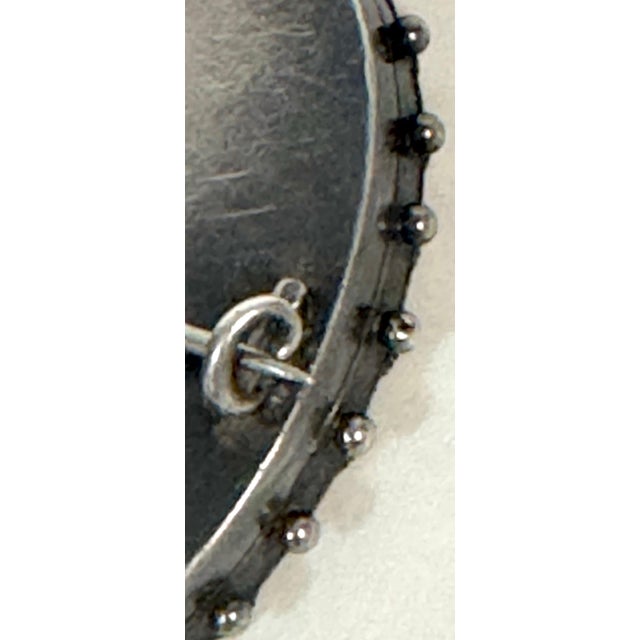 Russian Silver and Enamel "Mizpah" Sentimental Brooch, Judaica Interest, C. 1885 For Sale - Image 18 of 18