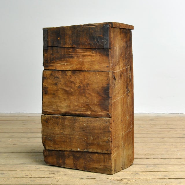 Primitive Wooden Cabinet, 1930 For Sale - Image 13 of 14