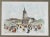 1970s Urbain Huchet (1930-1914) "Staint Germain-des-pres, Paris" lithograph on paper. Pencil signed and numbered from an...