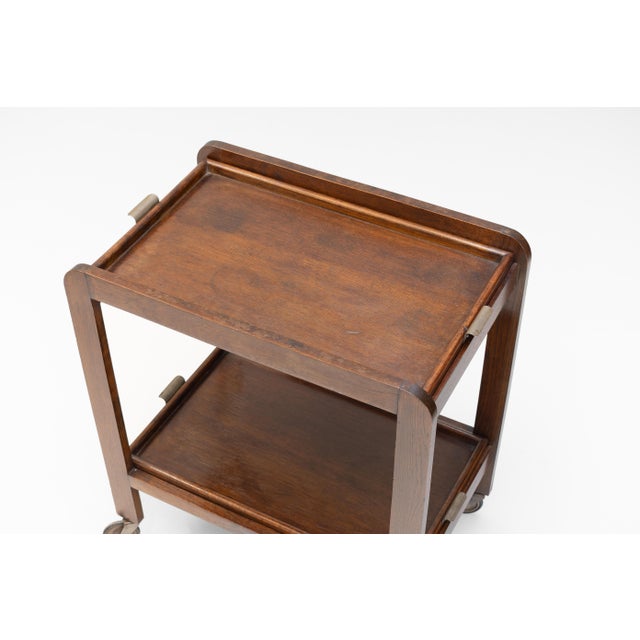 Oak Drinks Trolley, 1950 For Sale - Image 4 of 8