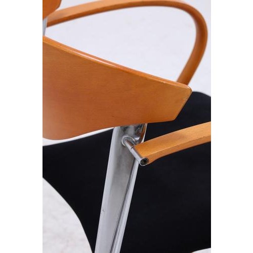 Vintage Spanish Chairs by Paco Capdell, 1980s Chair, Set of 3 For Sale - Image 12 of 18