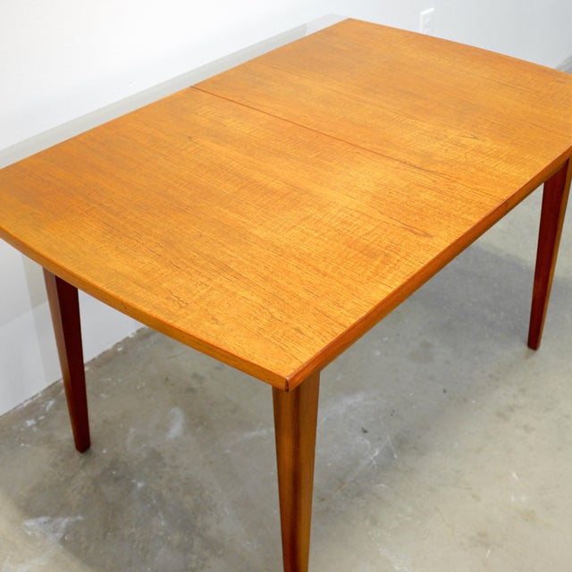 British Teak Dining Table For Sale In Boston - Image 6 of 11