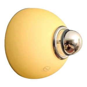 1960s Amber Murano Sconce by Vistosi