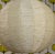 Beige Mid-Century Raffiabast Bast Kordel Ball Lamp, 1960s For Sale - Image 8 of 11