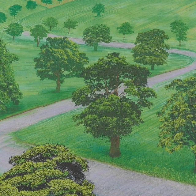 Green Valley Poster after David Hockney For Sale - Image 5 of 6