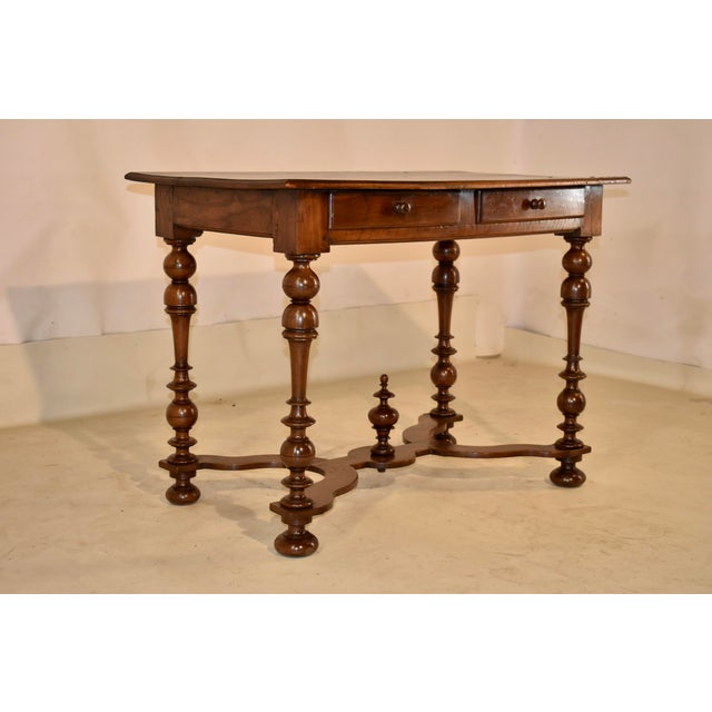 Mid 18th Century 18th Century French Walnut Writing Table For Sale - Image 5 of 9