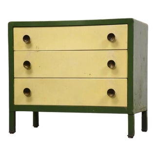 Norman Bel Geddes Metal Dresser For Sale