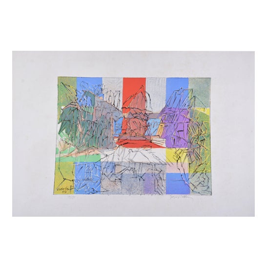 Jacques Villon, The Norman Dovecote, 1950s, Lithograph For Sale