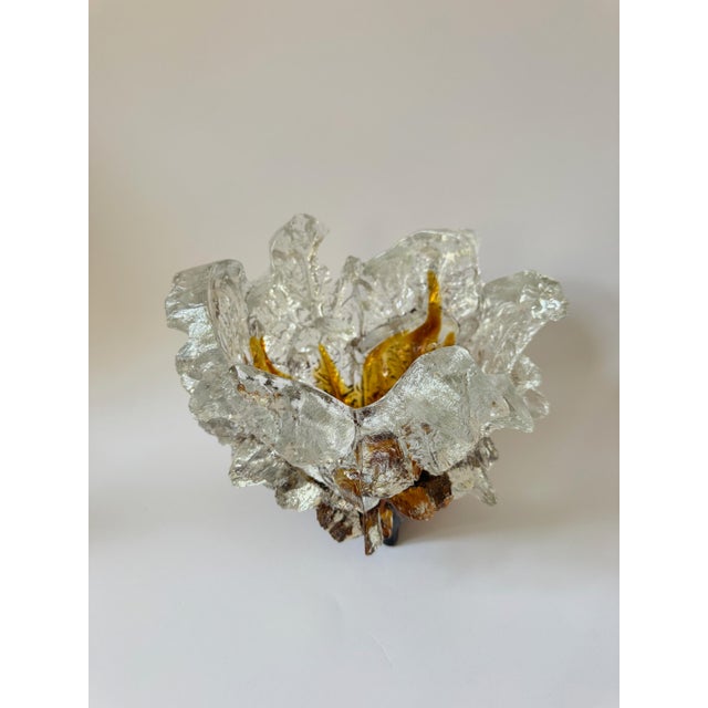 Large Sculptural Finnish Art Glass Vase by Pertti Santalahti for Humppila, 1970s For Sale - Image 12 of 18