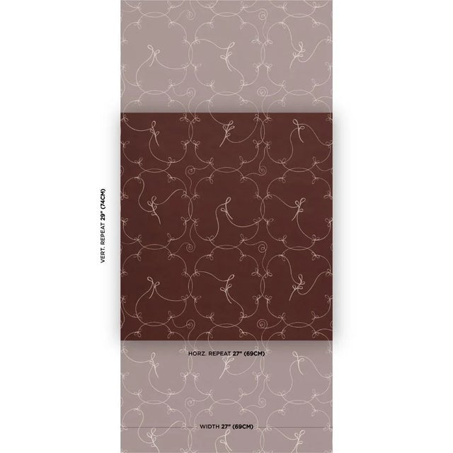 Airy and intricate, this medium-scale pattern evokes the delicacy of openwork embroidery and the spontaneity of line...