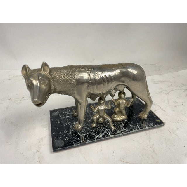 Sculpture Capitoline Wolf, 1920s For Sale - Image 3 of 7