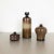 Set of 3 original vintage studio pottery vases designed by Elmar and Elke Kubicek and produced in the 1970s in their own...