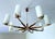 Brown Large Scandinavian Chandelier, 1960s For Sale - Image 8 of 14