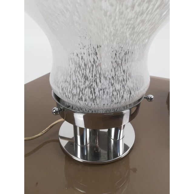 Murano Blown Glass Table Lamp, 1970s For Sale - Image 11 of 16