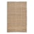 Marie Flanigan for Dash & Albert Judson Natural/Ivory Woven Jute Rug, 7' 6" x 9' 6" For Sale