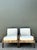 Vintage Ej Victor “Fishers Island” Rush Lounge Chairs - A Pair For Sale - Image 11 of 12
